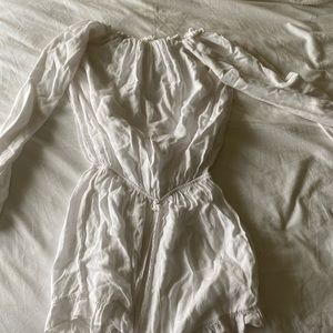 brandy off the shoulder romper